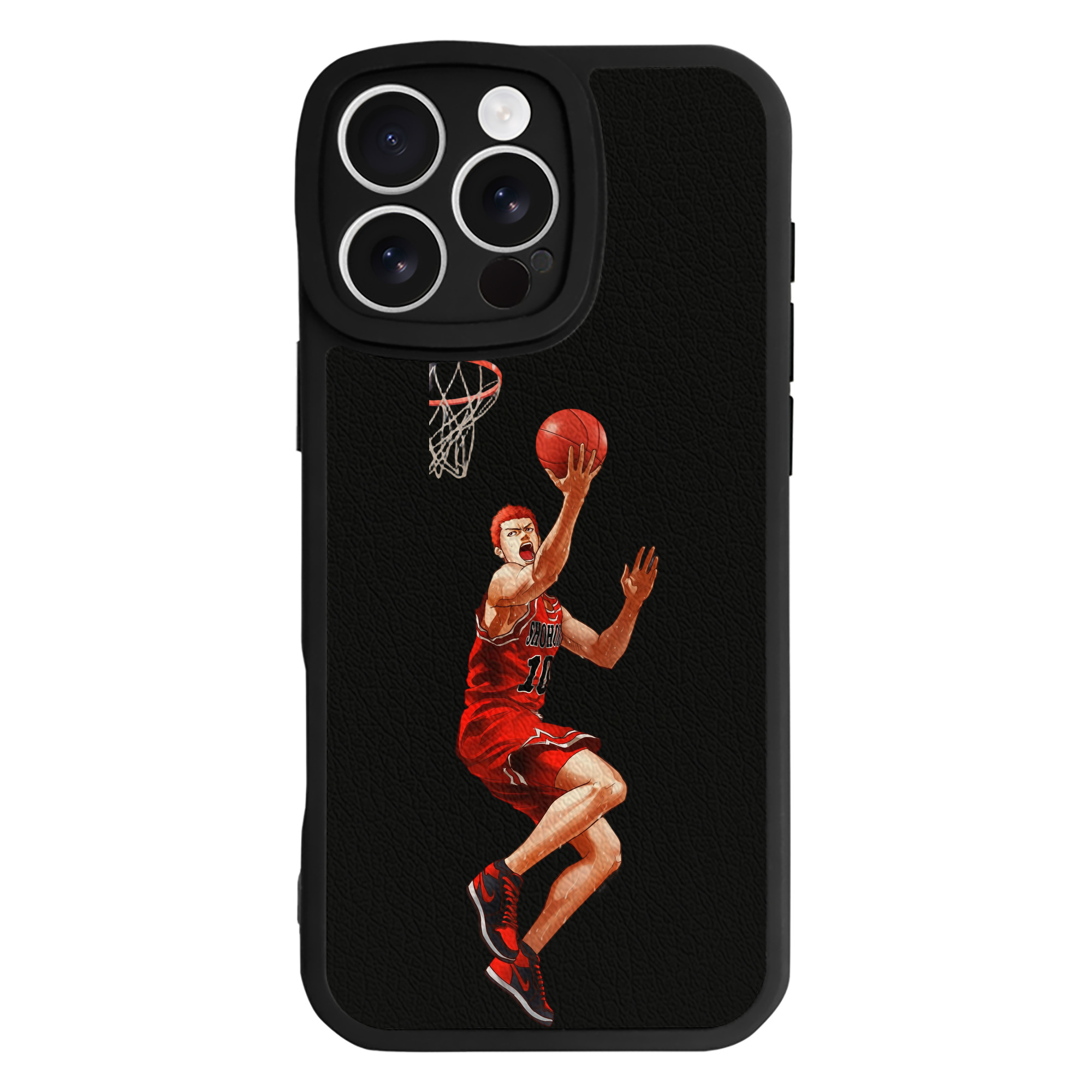 （画像用） SLAM DUNK／スラムダンク 【iPhone 16シリーズ対応】シリコンスマホケース（レザー調） 材質：シリコン